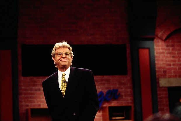 Jerry Springer, here in 1998, is dead at 79.
Mandatory Credit:	Ralf-Finn Hestoft/Corbis Entertainment/Getty Images
