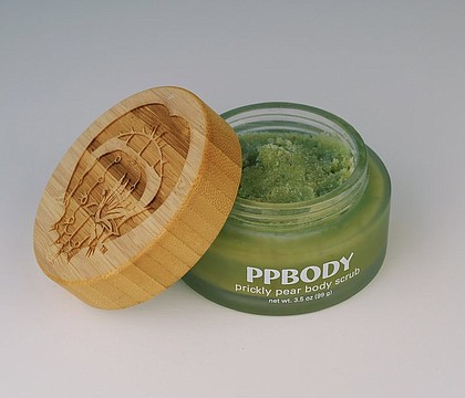 PPBody's Prickly Pear Face & Body Scrub ($25)