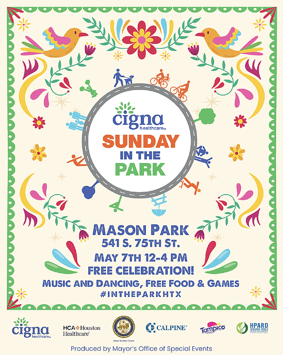 Mayor Sylvester Turner and Cigna Healthcare invite Houstonians to be physically active and explore neighborhood parks through Cigna Sunday in …