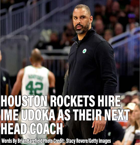 The Houston Rockets have hired former Boston Celtics head coach Ime Udoka as their next head coach, making him the ...