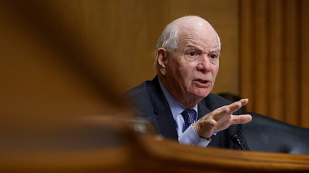 Democratic Senator of Maryland Ben Cardin announced Monday that he will not seek re-election.
Mandatory Credit:	Chip Somodevilla/Getty Images