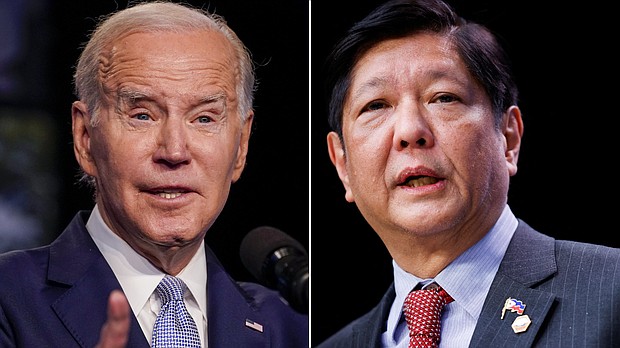 President Joe Biden is expected to welcome Filipino President Ferdinand Marcos Jr. to the White House this week.
Mandatory Credit:	Getty/Reuters