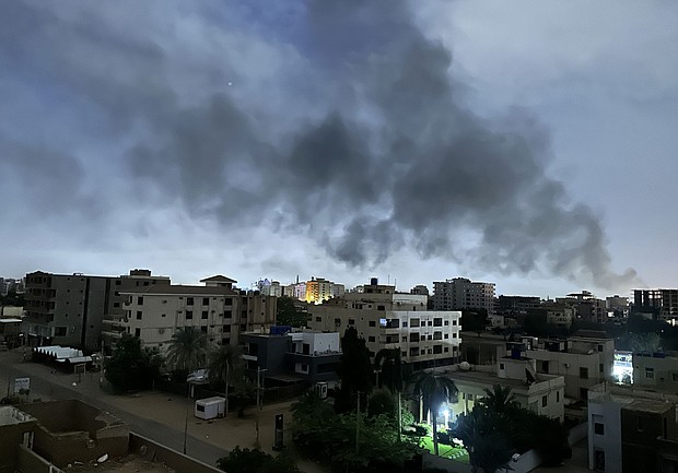 A view of streets as clashes continue between the Sudanese Armed Forces and the paramilitary Rapid Support Forces (RSF) despite the agreement on cease fire in Khartoum.
Mandatory Credit:	Omer Erdem/Anadolu Agency/Getty Images