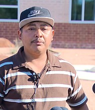 Garcia, who wife and son were killed, told CNN that there were 15 people in the house at the time of the shooting.
Mandatory Credit:	CNN