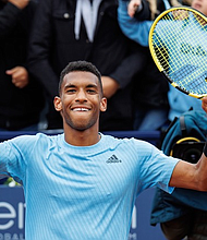 Felix Auger-Aliassime is the highest ATP-ranked Black Tennis in the world photo by Shutterstock