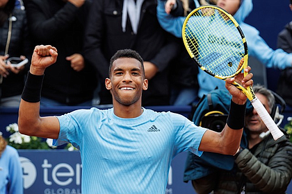 Felix Auger-Aliassime is the highest ATP-ranked Black Tennis in the world photo by Shutterstock