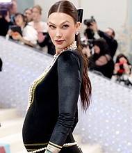 Karlie Kloss at the Met Gala on Monday.
Mandatory Credit:	John Shearer/WireImage/Getty Images
