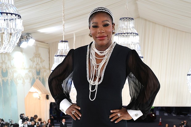 Serena Williams attends The 2023 Met Gala Celebrating "Karl Lagerfeld: A Line Of Beauty" at The Metropolitan Museum of Art on Monday in New York City.
Mandatory Credit:	Kevin Mazur/MG23/Getty Images