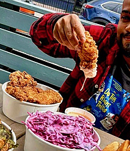 Chef Jerome Robinson of The Heartbreak Chef Restaurant photo by Jerome Robinson