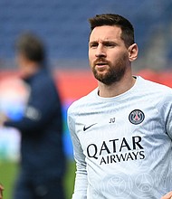 Lionel Messi has apologized to his club and teammates after taking an unauthorized trip to Saudi Arabia.
Mandatory Credit:	Alain Jocard/AFP/Getty Images