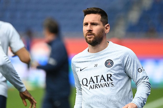 Lionel Messi has apologized to his club and teammates after taking an unauthorized trip to Saudi Arabia.
Mandatory Credit:	Alain Jocard/AFP/Getty Images