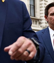 Throughout this year's session, the Republican-controlled Florida legislature has pushed through several pieces of legislation that are considered big policy wins for GOP Gov. Ron DeSantis.
Mandatory Credit:	Henry Nicholls/Reuters/File