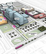 (Courtesy of Harris Health System)

Preliminary Future Campus Site Plan, Lyndon B. Johnson Hospital