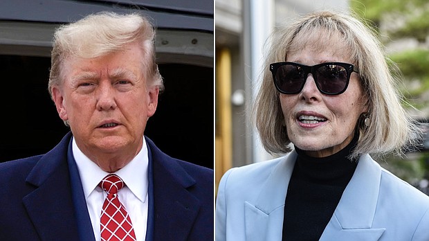 A Manhattan federal jury found that Donald Trump sexually abused E. Jean Carroll in the spring of 1996 and is liable for defamation.
Mandatory Credit:	Getty Images