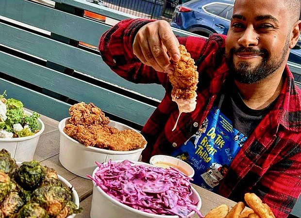 Chef Jerome Robinson of The Heartbreak Chef Restaurant photo by Jerome Robinson