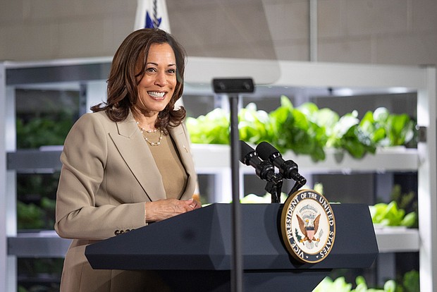 Vice President Kamala Harris was in Richmond on May 6 in honor of Small Business Week and to highlight the Biden-Harris administration’s commitment to uplifting small businesses.