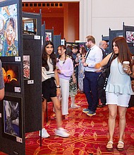 Scholastic Art & Writing Awards ceremony held at the Wortham Center, May 3, 2023.