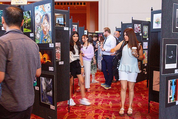 Scholastic Art & Writing Awards ceremony held at the Wortham Center, May 3, 2023.
