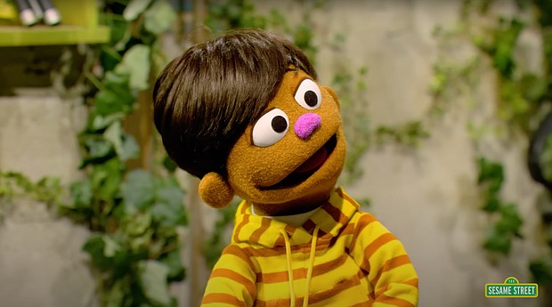 TJ, a new Filipino muppet, recently made his debut on "Sesame Street."
Mandatory Credit:	Sesame Street/YouTube