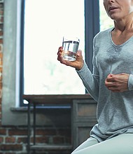 The US Food and Drug Administration on May 12 approved a new type of drug to treat hot flashes and night sweats during menopause.
Mandatory Credit:	yacobchuk/iStockphoto/Getty Images