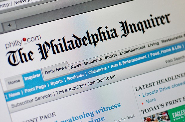 An apparent cyberattack forced the Philadelphia Inquirer to close its office through Tuesday.
Mandatory Credit:	Alamy Stock Photo