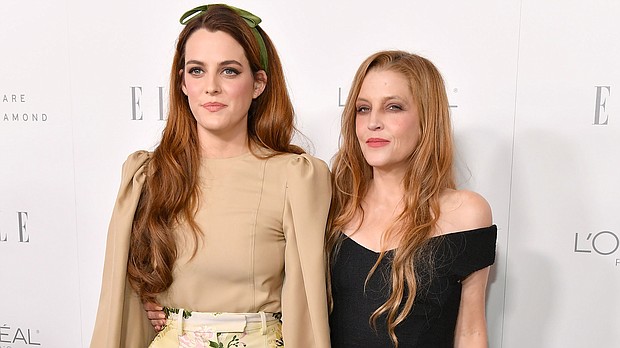 Riley Keough marked the first Mother's Day since the death of her mother Lisa Marie Presley with a tribute to her. The daughter-mom duo are pictured here in 2017, in Los Angeles.
Mandatory Credit:	Neilson Barnard/Getty Images/File