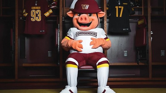 The Washington Commanders will have a new owner and a new mascot for the 2023 season.