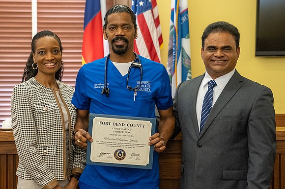 Fort Bend County Judge KP George and the Fort Bend County Department of Health and Human Services (HHS) held a …