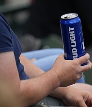 Bud Light has been embroiled in controversy since April.
Mandatory Credit:	Julio Cortez/AP