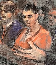 Jack Teixeira, the Air National Guardsman who is accused of posting a trove of classified documents to social media, will be detained while he awaits trial. Teixeira is seen here on April 27.
Mandatory Credit:	Margaret Small