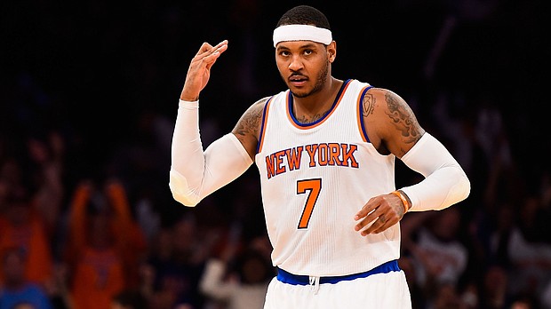 Carmelo Anthony has announced his retirement from basketball after 19 seasons in the NBA.
Mandatory Credit:	Alex Goodlett/Getty Images