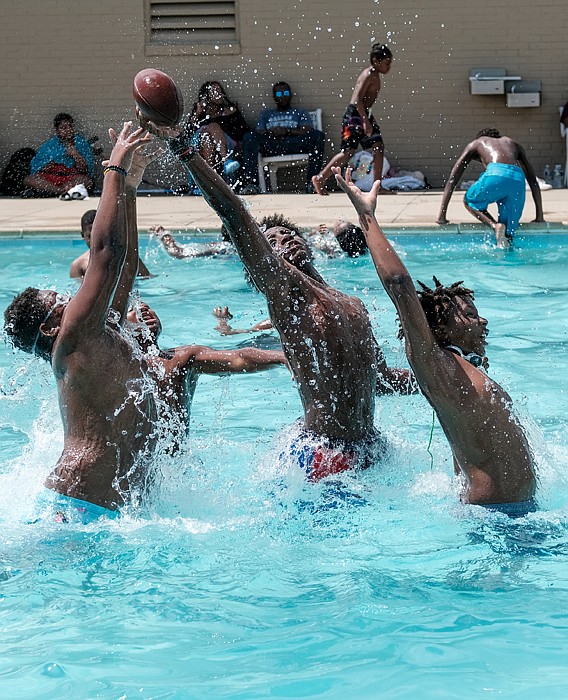 City Hall will open five outdoor swimming pools for the Memorial Day holiday.