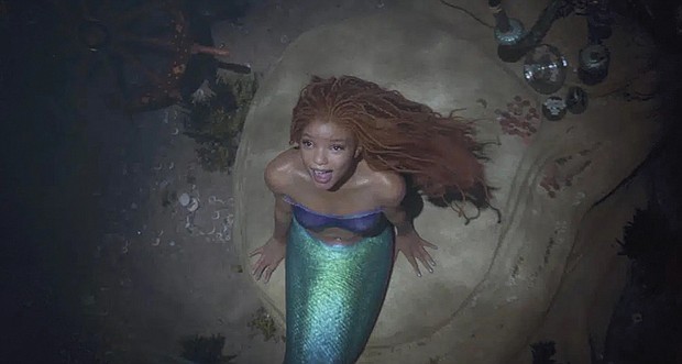 Halle Bailey is a lovely presence with a superb voice in Disney’s “The Little Mermaid,” which opens in theaters on May 25.