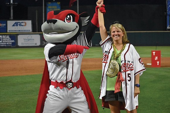 On May 20 Amie Stumbo of Richmond became the fifth million fan to watch the Richmond Flying Squirrels at The ...