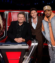 Tuesday’s “The Voice” finale was Shelton’s final episode on the singing competition series.
Mandatory Credit:	Trae Patton/NBC