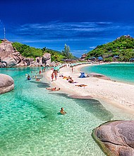 Ko Nang Yuan island is a spectacular diving site. Flights to Thailand are expensive but it offers great value once you get there