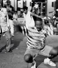 Ming Smith, African Burial Ground, Sacred Space, pigment print, 1991