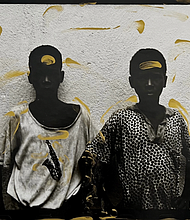 Ming Smith, Two Boys, vintage print, 19XX