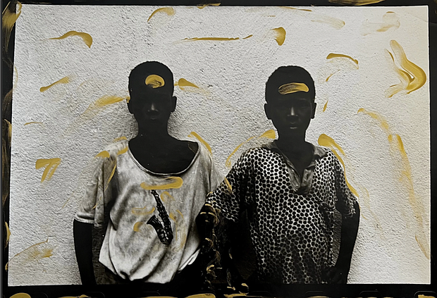 Ming Smith, Two Boys, vintage print, 19XX