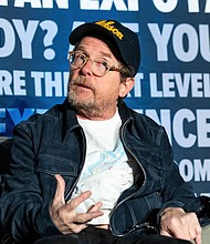 Michael J. Fox attends the Fan Expo Philadelphia at Pennsylvania Convention Center in Philadelphia, Pennsylvania, on June 4, 2023.
Mandatory Credit:	Shutterstock