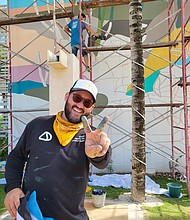 Artist Alonso Delgadillo