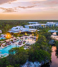 Andaz Mayakoba Resort Riviera Maya (aerial view)