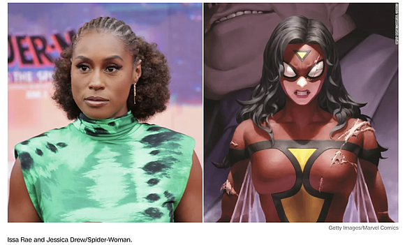 If Issa Rae was going to play a superhero in a Marvel project, of course it would be a pregnant …