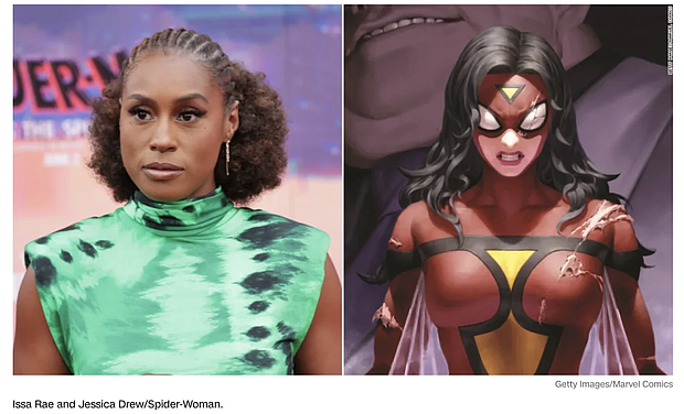 Issa Rae is Jessica Drew in ‘Spider-Man: Across the Spider-Verse’