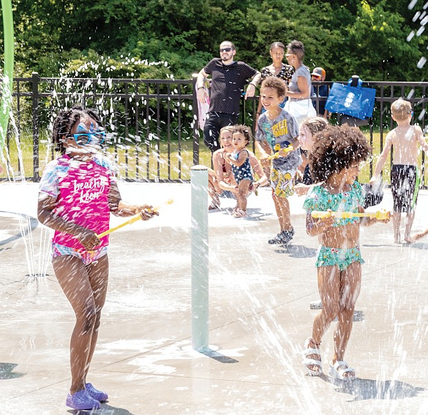 There was more than enough fun and splish-splashing to go around at Henrico County’s water spray park’s grand opening June 3 at Dorey Park in Varina.
