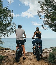 Door County Kayak and Bike (Cross-country electric scooter in Peninsula State Park)
