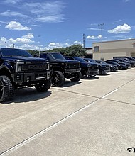 The 15 All-Black Winning Fleet