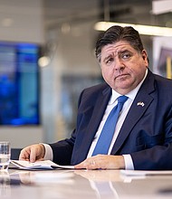 Illinois became the first state in the nation to prohibit book bans, Gov. J.B. Pritzker announced, as states across the country continue to challenge and axe literature from public schools and libraries.
Mandatory Credit:	Christopher Dilts/Bloomberg/Getty Images/FILE