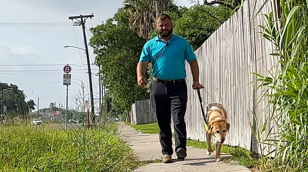 The state of Texas has tightened its leash on people trying to pass their pets off as service animals.
Mandatory Credit:	Taylor Alanis/KRIS