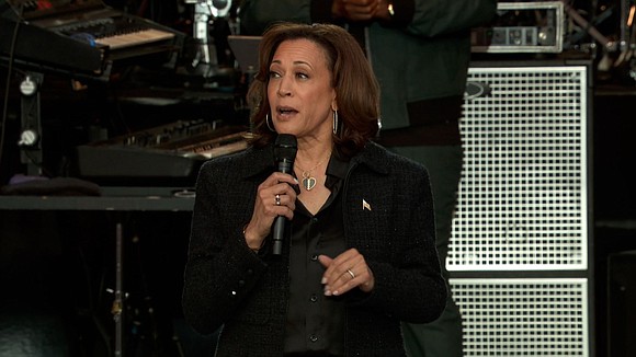 Vice President Kamala Harris said Monday that the story of Juneteenth is “the story of our ongoing fight to realize …